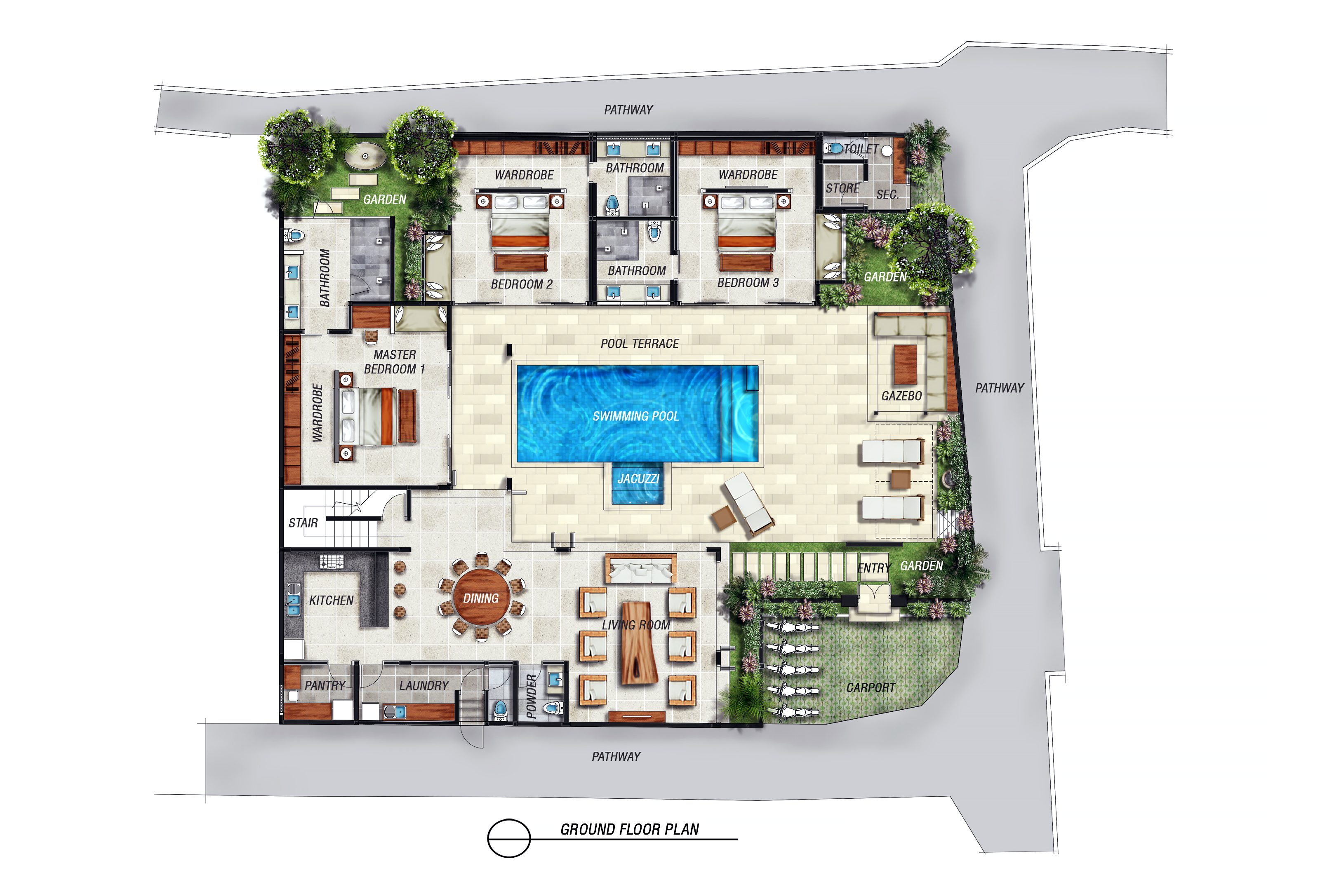 kashantre blue villa floorplan